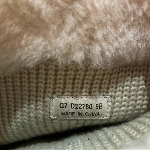 COLE HAAN Sz  9 Wedge Suede Lined Sherpa On Shaft Mid-Calf Boots NWOT - Picture 5 of 10